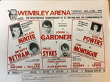 Paul Sykes Vs John L Gardner Reproduction Fight Poster (Wembley 26th June 1979)